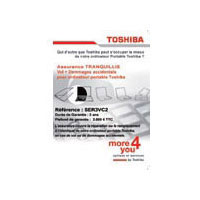 Toshiba Assurance TRANQUILLIS Vol/Casse 3 ans avec plafond dindemnisation de 2000 ? (SER3VC2) Toshiba Assurance TRANQUILLIS Vol/Casse 3 ans avec plafond dindemnisation de 2000 ? (SER3VC2)